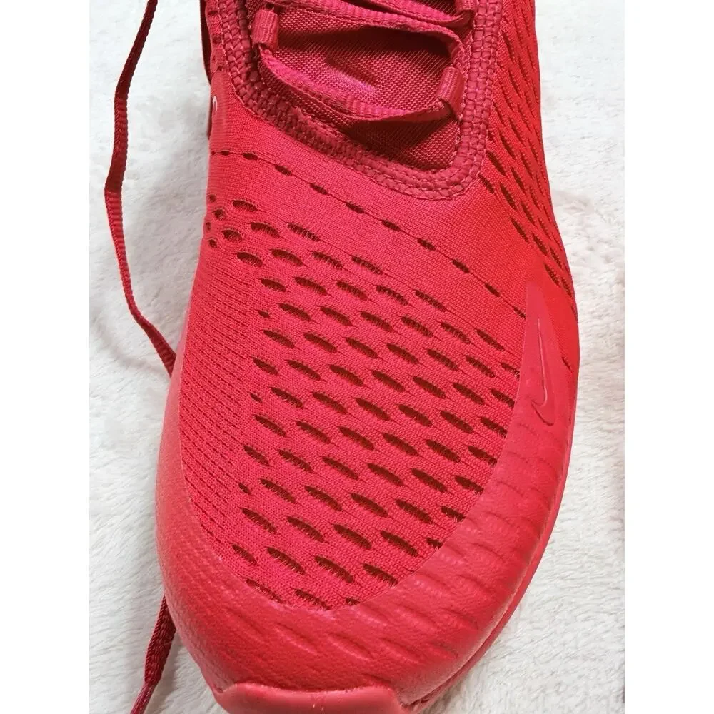 Nike Air Max 270 Triple Red University Red Sneakers CV7544-600 Mens Size 12
